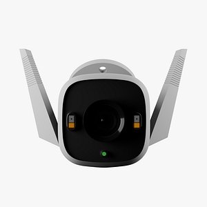 Wifi home security camera with cable