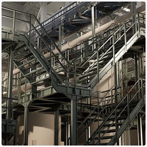 3D Walkway Platform Kit - Real-Time - Unreal Engine 5