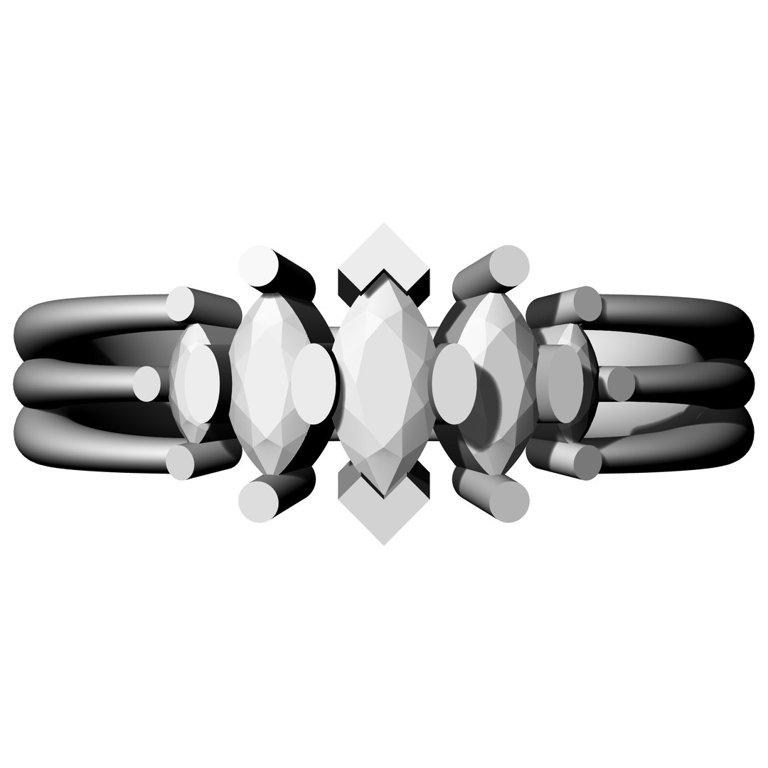 Free 3D Ring Matrix Rhino - TurboSquid 1707056