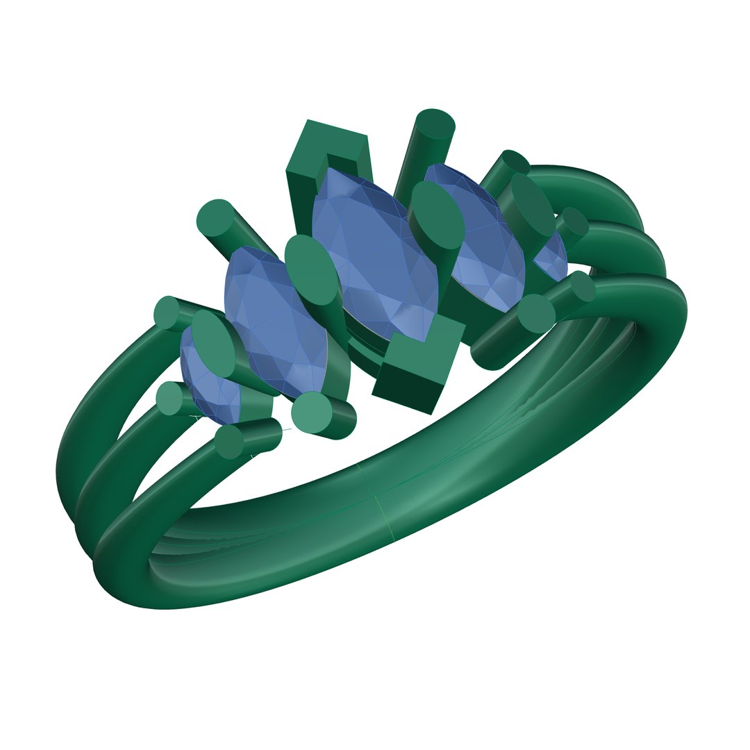Free 3D Ring Matrix Rhino - TurboSquid 1707056