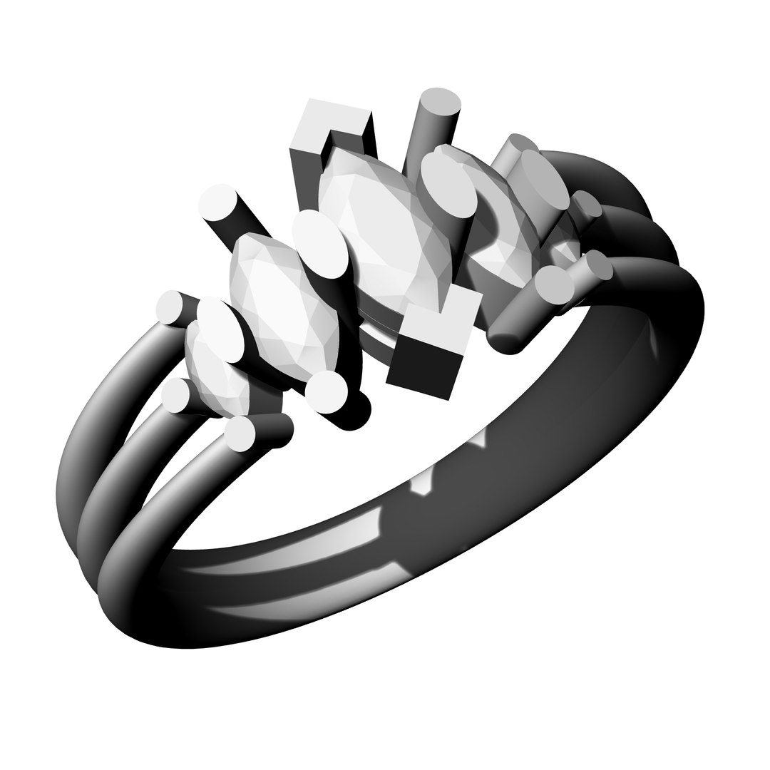 Free 3D Ring Matrix Rhino - TurboSquid 1707056