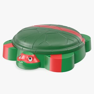 Ninja Turtle Sandbox with Raphael Mask
