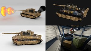 3d built tiger e late model