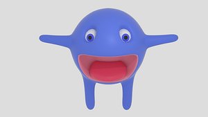 3d model spheremonster sphere monster
