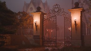 Mystic Graveyard 3D model