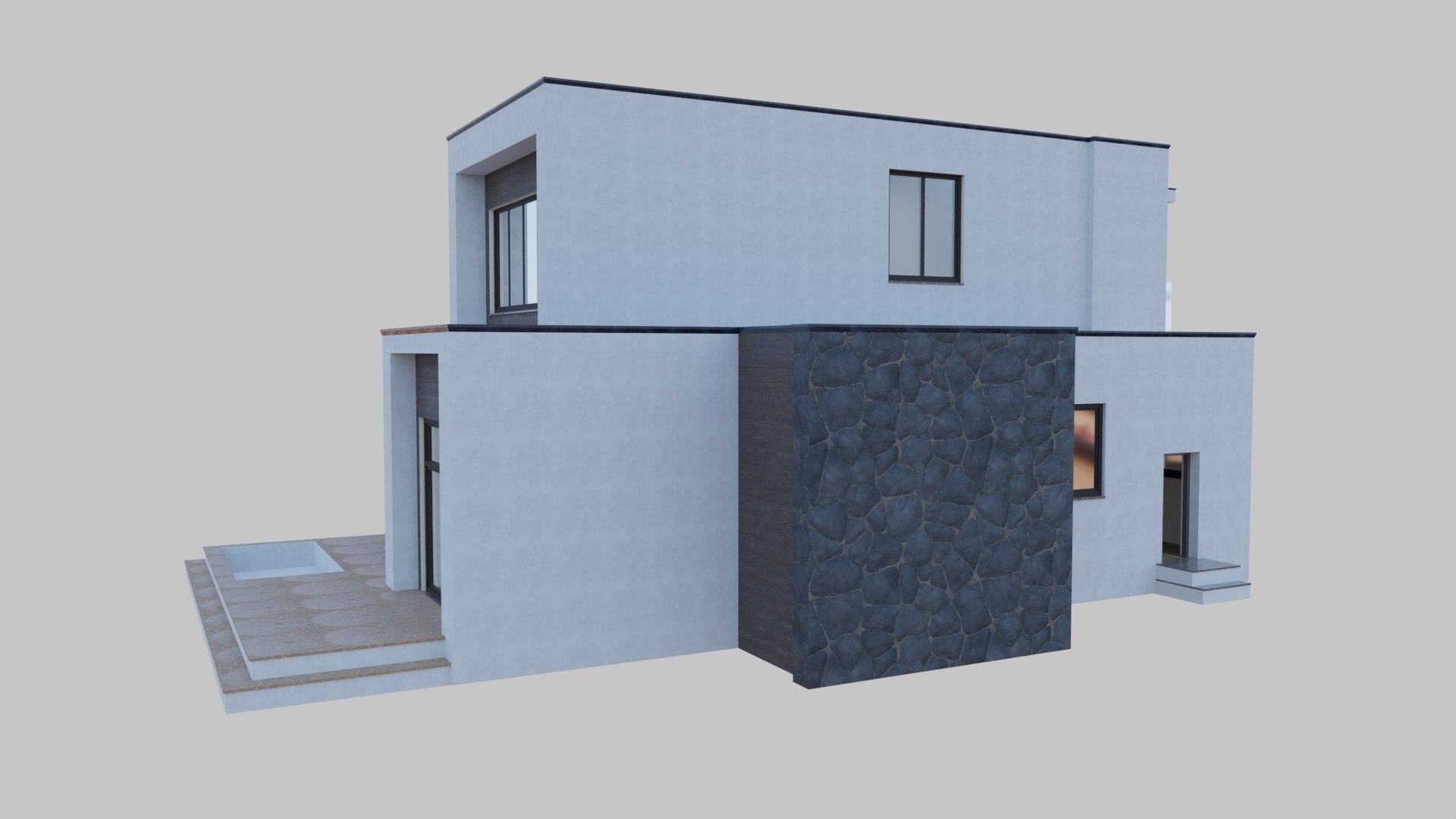 Single House Model - TurboSquid 1860307