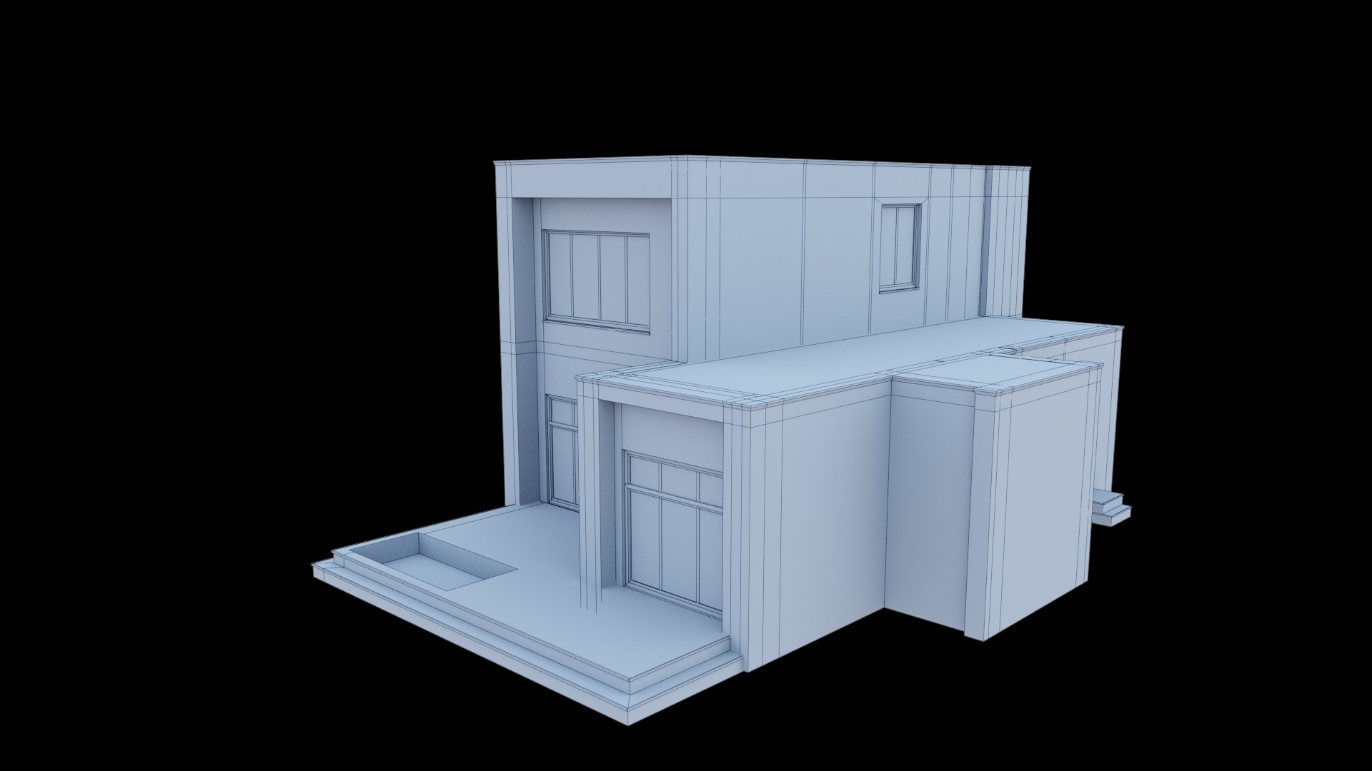 Single House Model - TurboSquid 1860307