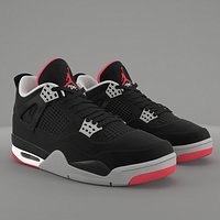 Air Jordan 4 Retro Bred PBR