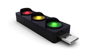 3d usb flash drive modem model