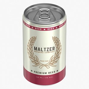 3D Slim Beer Can 150ml