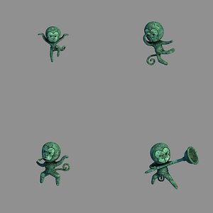 zhenmo cave - stone model