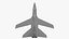 Fighter jet aircraft base mesh