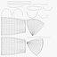 Fighter jet aircraft base mesh