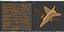 Fighter jet aircraft base mesh