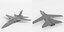 Fighter jet aircraft base mesh