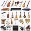 musical instruments 9 3D model