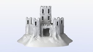 obj snow castle