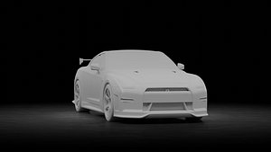 3D model Nissan GT-R Nismo 2015