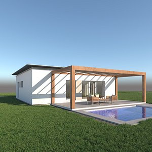 single house 3d model
