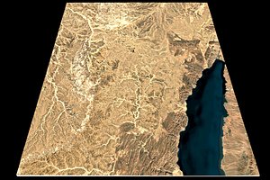 NEOM city n29 e34 topography Saudi Arabia