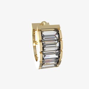 3D Earring 71 model