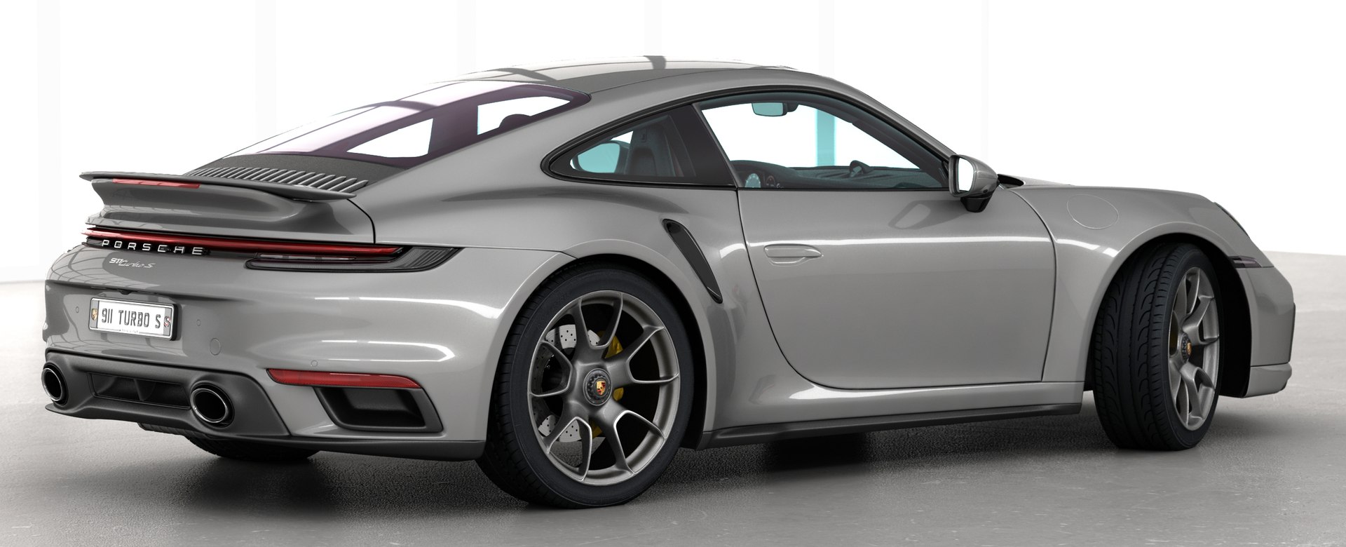 3D Model Realistic Porsche 911 Turbo - TurboSquid 1640942