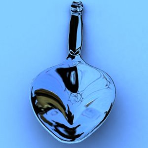free spoon cutlery 3d model