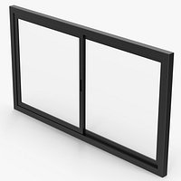 Black Sliding Window