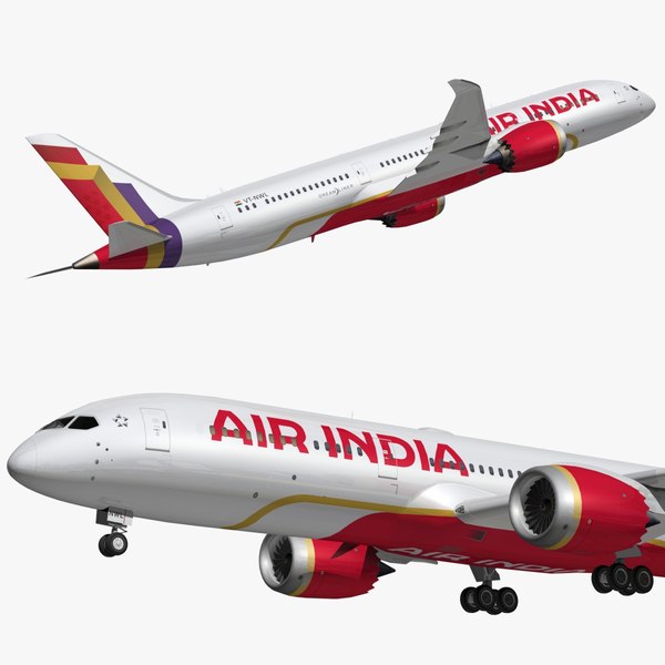 B789 エア・インディアの新塗装3Dモデル - TurboSquid 2125359