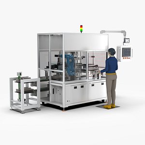 3D Automatic IGBT Radiator Assembly Machine