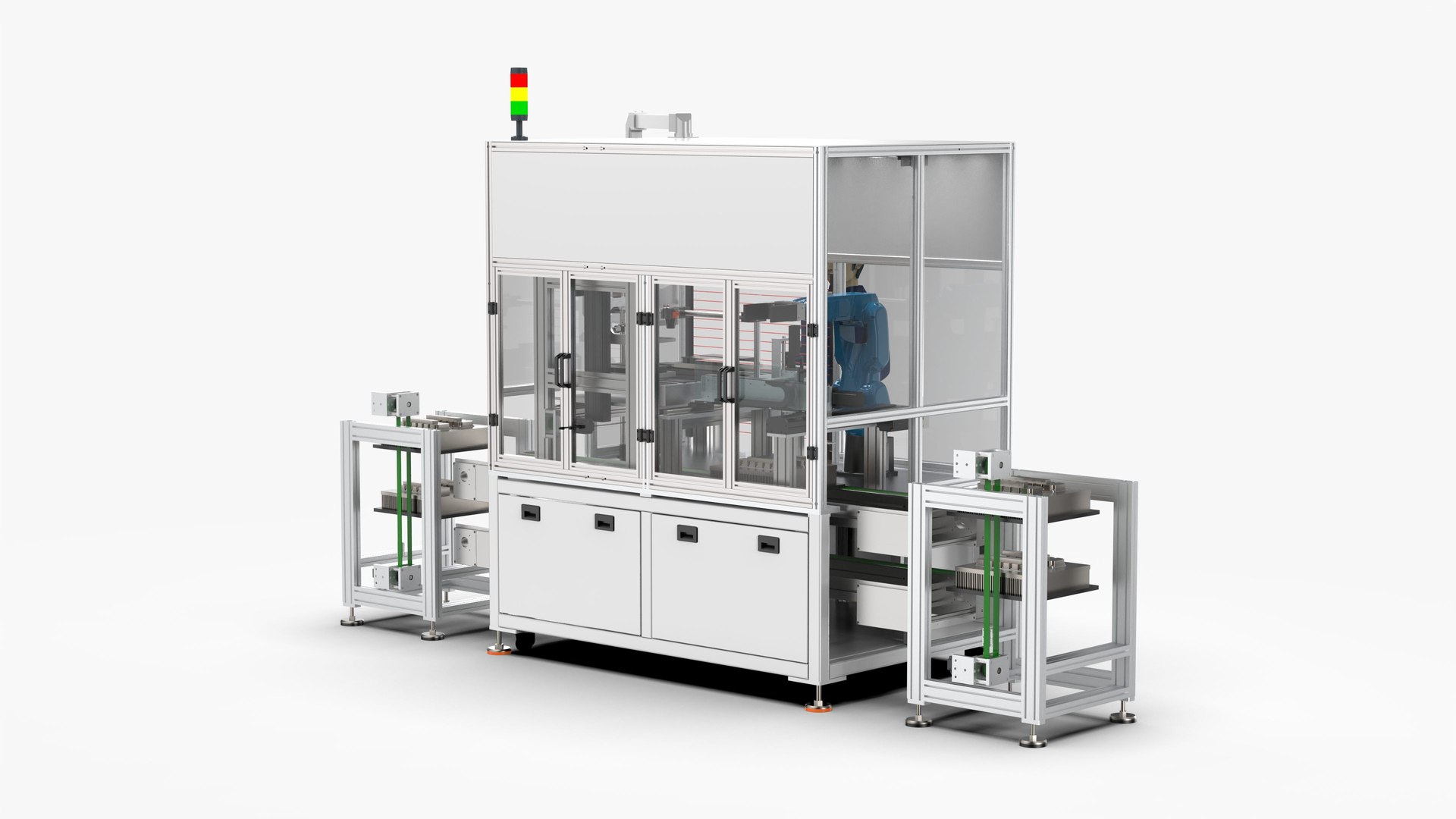 3D Automatic IGBT Radiator Assembly Machine - TurboSquid 2184333