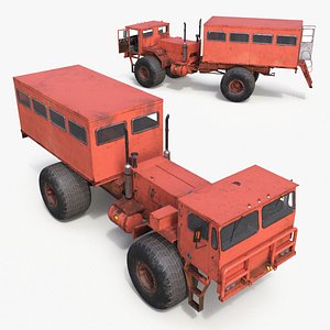 All-terrain Passenger Vehicle Rigged 3D