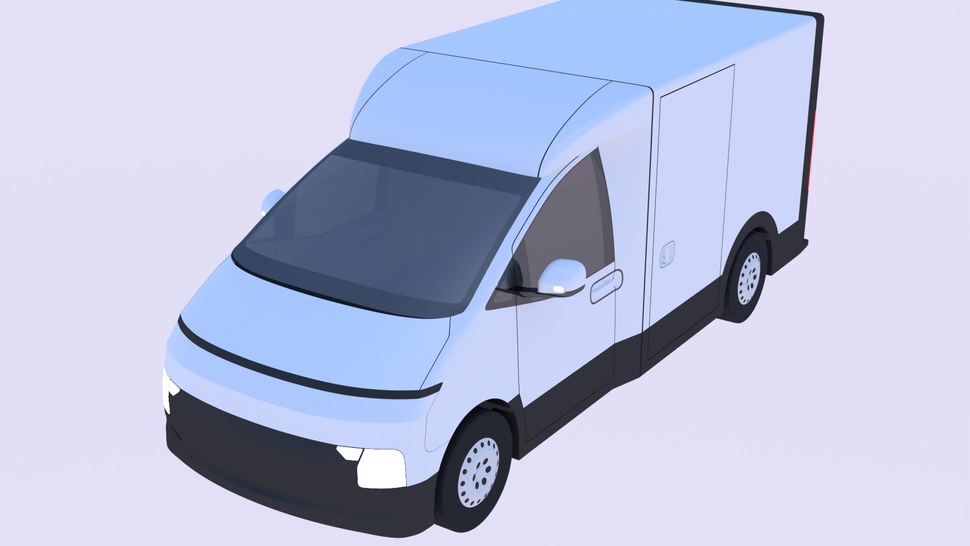 3D Model Hyundai ST1 Van - TurboSquid 2255481