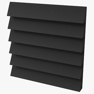 Soundproofing Wall Tile Black