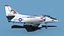 Douglas TA-4D Skyhawk V02 USN 3D model