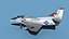 Douglas TA-4D Skyhawk V02 USN 3D model