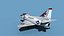 Douglas TA-4D Skyhawk V02 USN 3D model