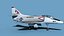 Douglas TA-4D Skyhawk V02 USN 3D model
