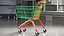 Kid Size Shopping Cart 3D model