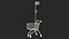 Kid Size Shopping Cart 3D model