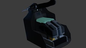 Avatar Flight of Passage - Link Chair 3D model