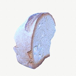 slice bread modeled 3D