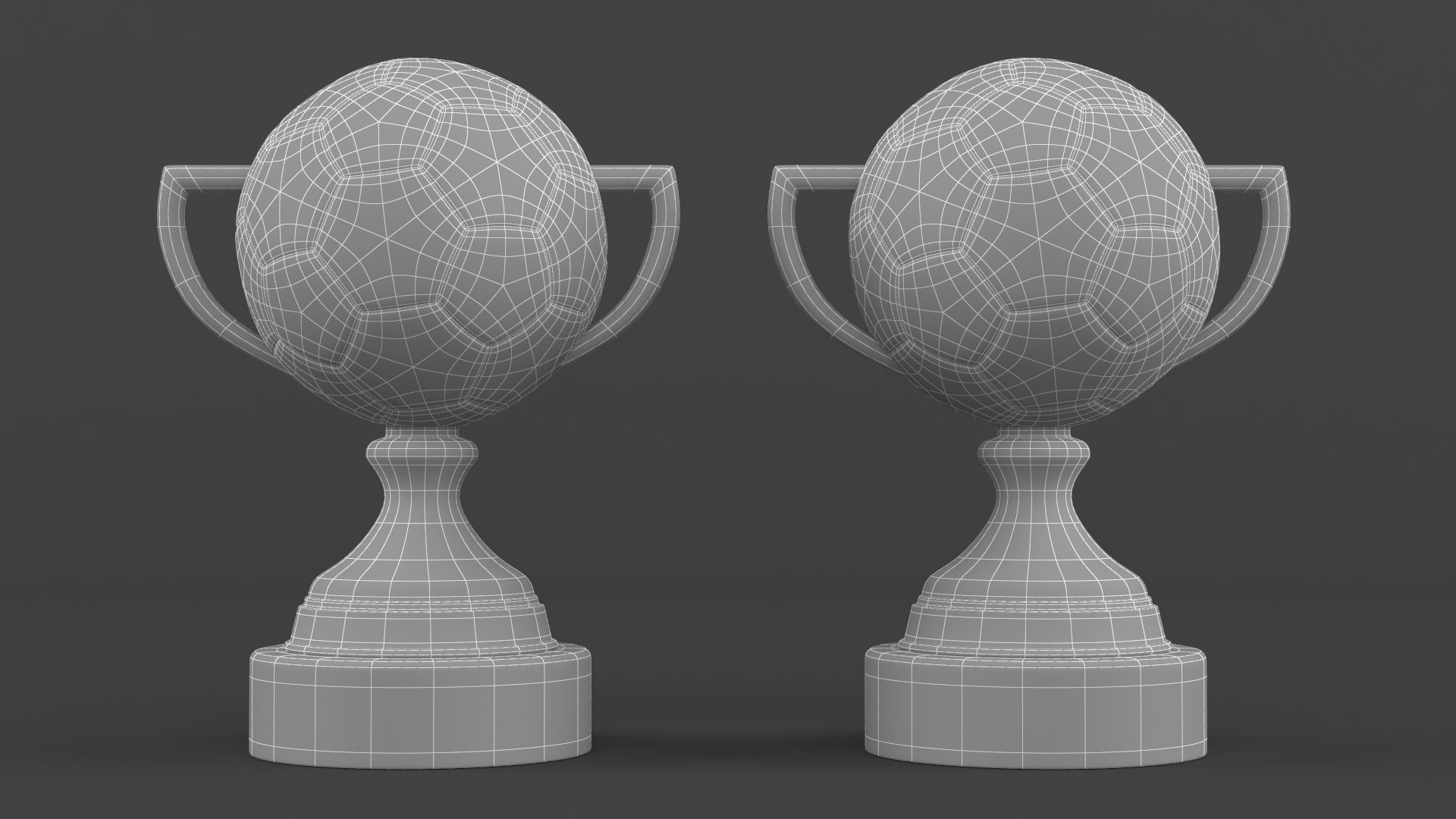 Trophy Cups Model - TurboSquid 2239850