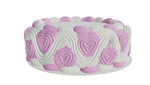 3D model cake