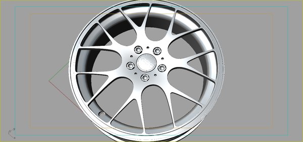 3d model bbs rim