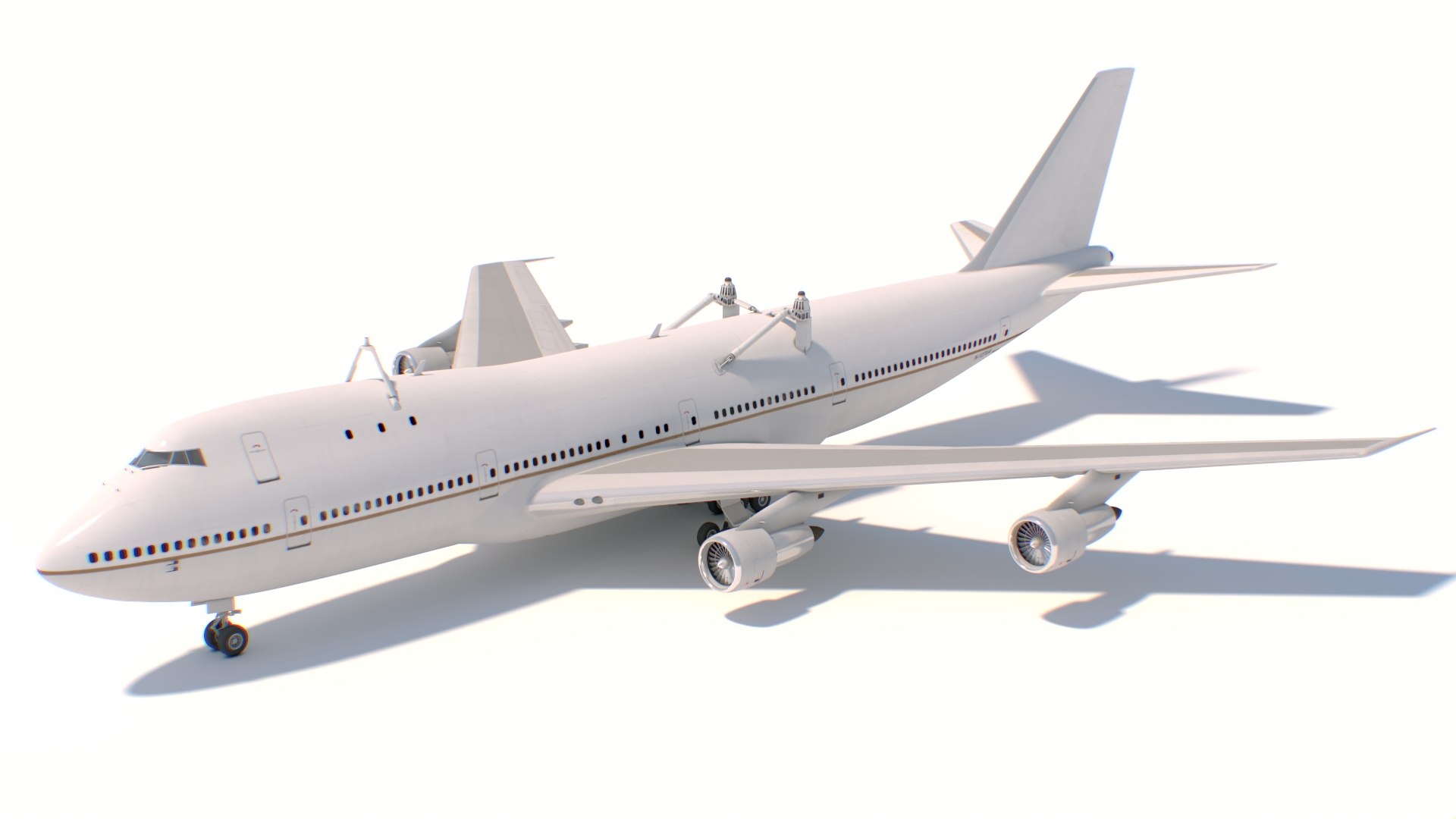 3D Model Shuttle Connection Frame And Carrier Aircraft - TurboSquid 2368946