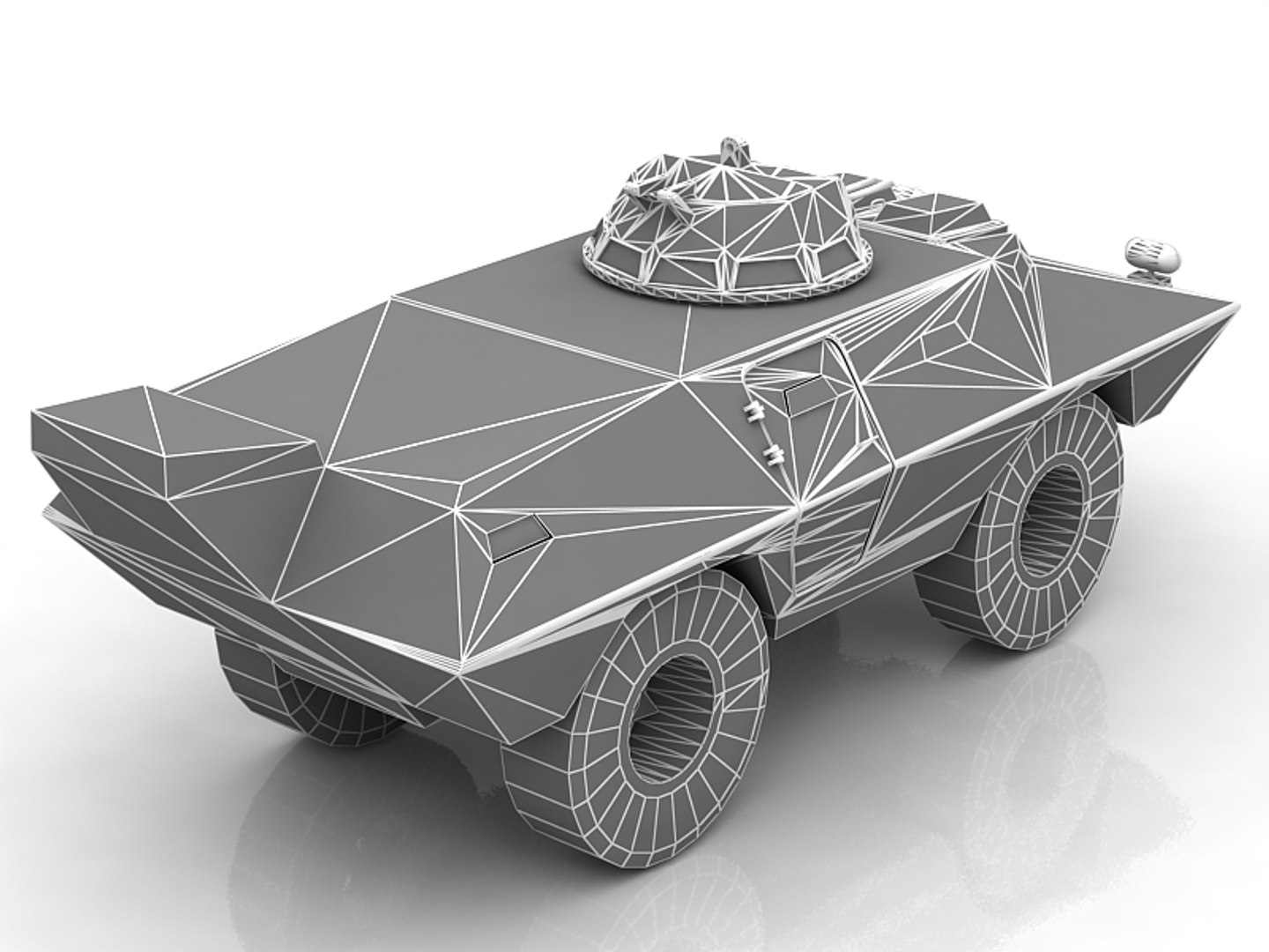 3D V100 Armored Patrol Car - TurboSquid 1787910