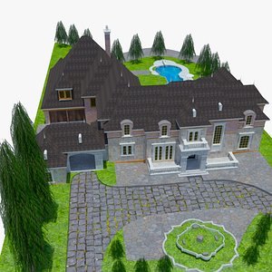 victorian mansion lxi 3D model