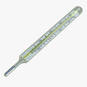 3D medical thermometer