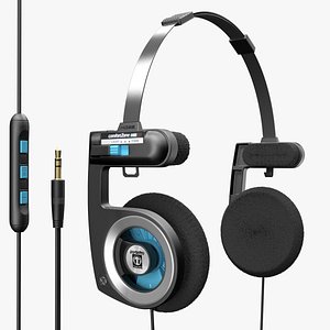 koss porta pro classic 3d model